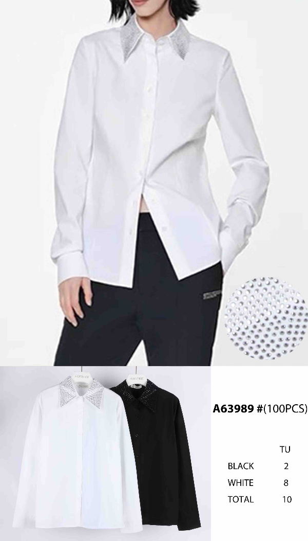 Koszule damska (Francja produkt) Roz Standard, Mix Kolor .Paczka 10 szt 1